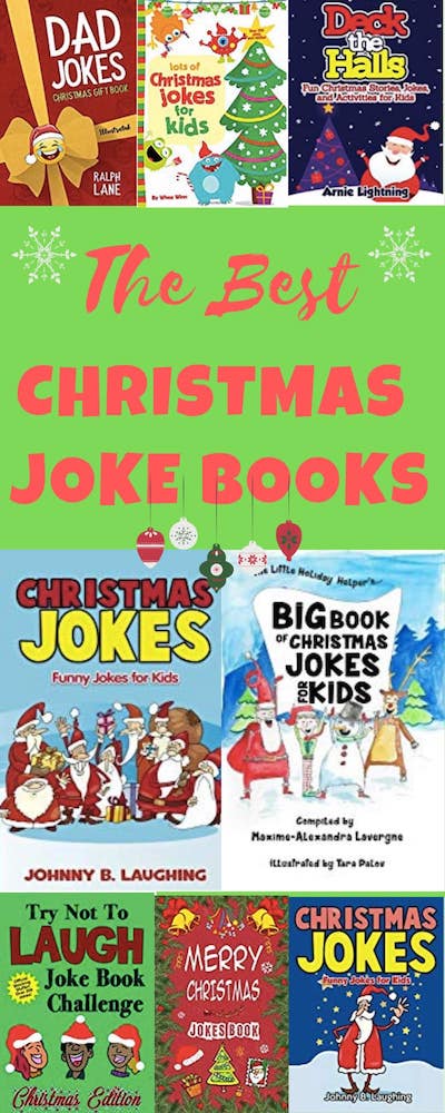 Christmas joke books infographic